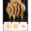Cute Pigs Shaped Silicone Coaster Moulds Cake Molds Baking Moulds Chocolate Mould Baking Accessories for DIY Hand Making