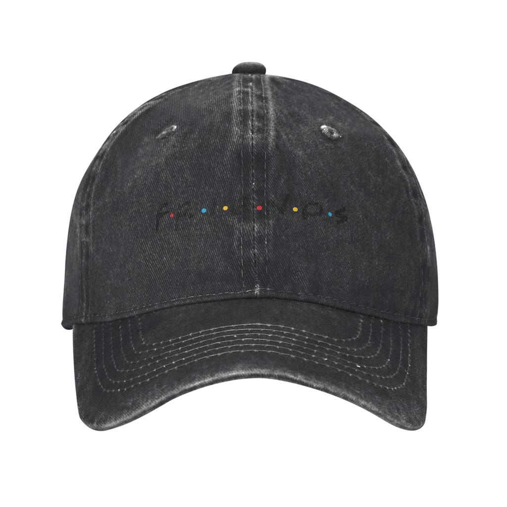 Friends TV Unisex Baseballkappen Used Denim Hüte Kappe Lässig Outdoor Sommer Verstellbare Passform Snapback Kappe