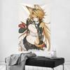 Pulchra Zenless Tapestry Room Decor Wall Cloth Party Hanging Background Room Decor Baby Room