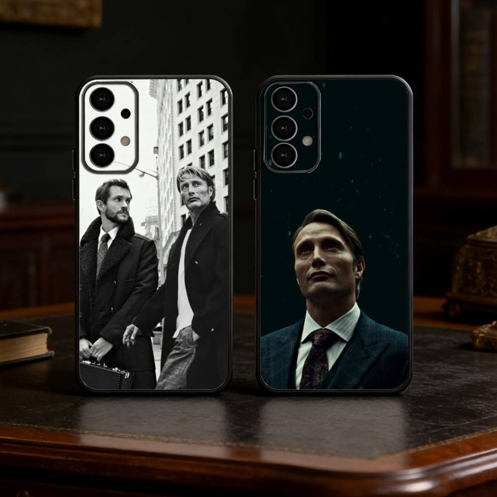 Hannibal Will Graham Phone Case For Samsung S25,24,23,22,30,21,10,9,Ultra,Plus,Lite Soft Black Case