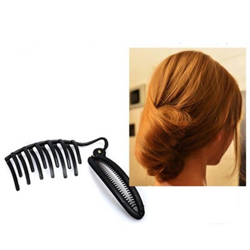 Buy Charm Hair Clip Women Fashion Hair Styling DIY Updo Bun Maker Comb