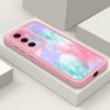 Colorful Marble Print Case For Samsung A57 A37 A27 A17 S26 Ultra S25 FE A56 A36 A26 A16 A55 A35 A25 A15 A54 5G S21 S22 S23 S24 Plus Shockproof Cover