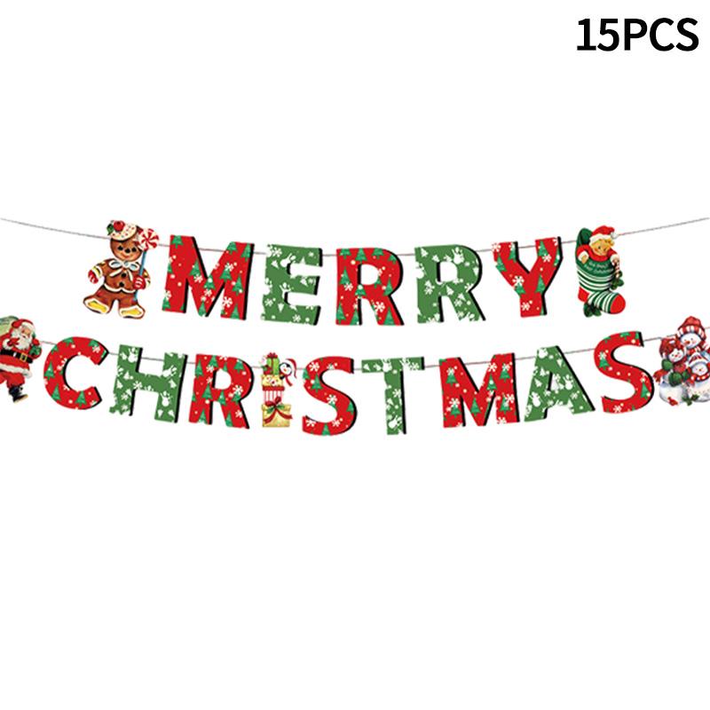 2025 Christmas Party Disposable Tableware Santa Claus Pattern Paper Plates Cups Christmas Tree Napkin Merry Christmas Supplies