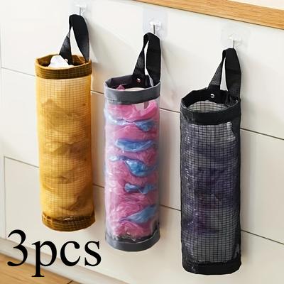 [Netzbeutelhalter] Atmungsaktiver Kunststoff-Netzbeutelhalter | Platzsparend, Waschbar und Faltbar - Eine Ideale Wahl für die Küchenorganisation