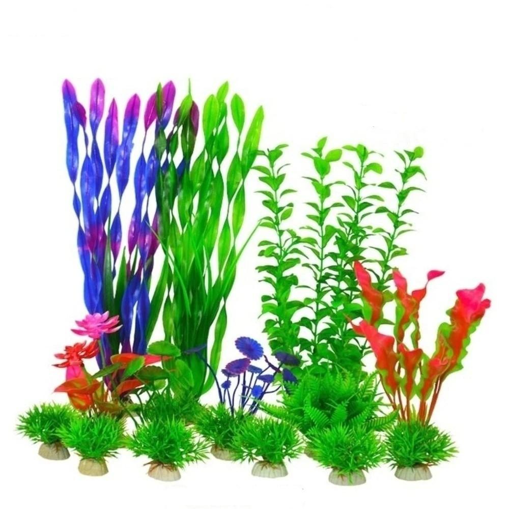 Plastic Simulation Aquatic Plant Natural Look Green Water Grass Underwater Plants  Goldfish Tanks