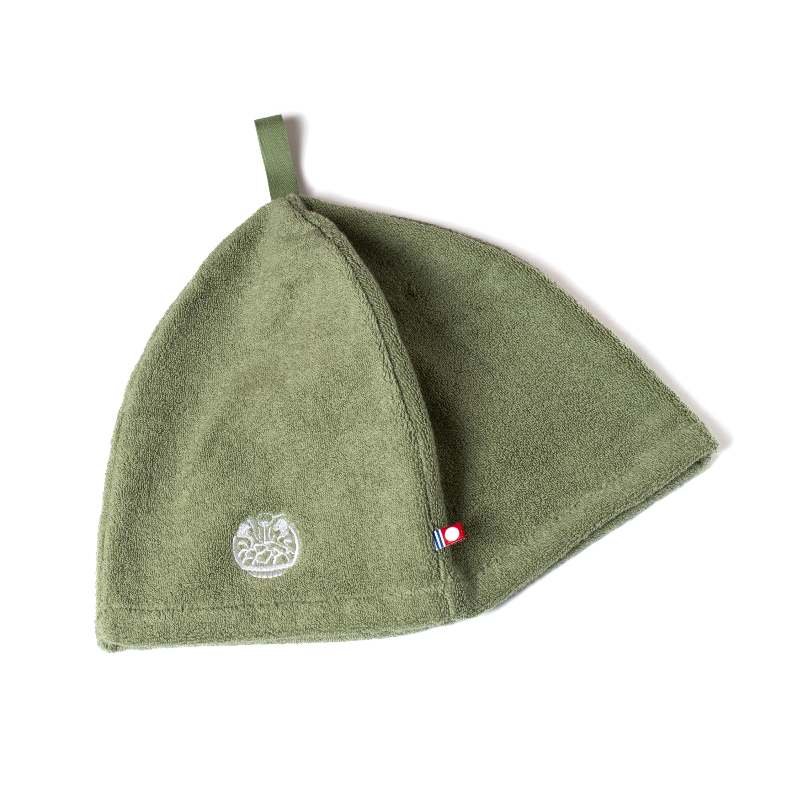 

Sauna Imabari Towel Made in [SAUNA REPUBLIC] Hat, Certified, Japan, Large, Deep, Antibacterial, Deodorizing, Antiviral, Anti-Pilling, Quick-Drying