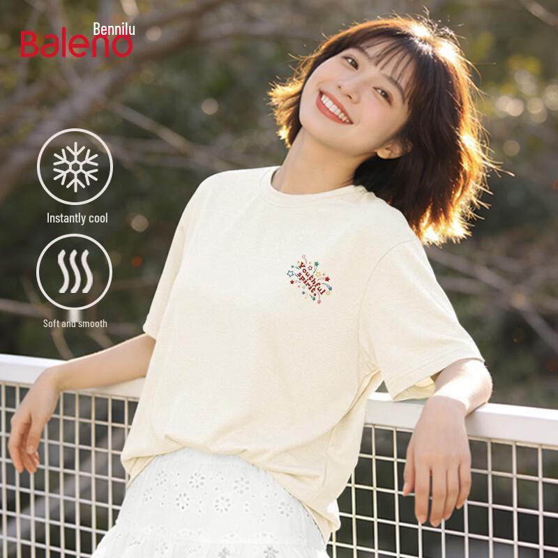 Baleno BNL Star Flower Print Short Sleeve T-Shirt S