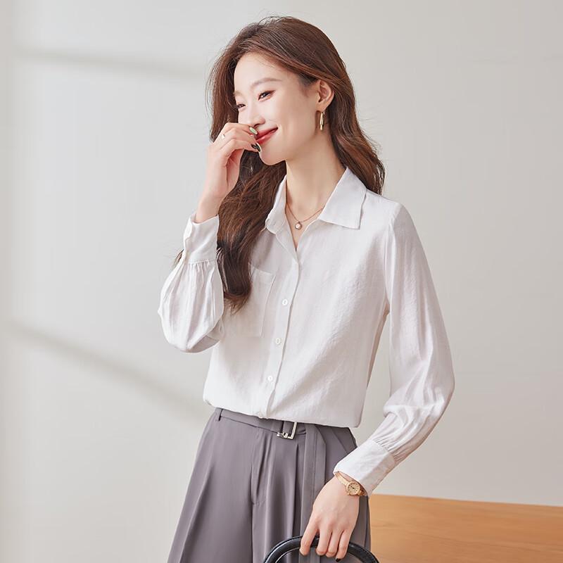 Women's Boyfriend Style Long Sleeve Shirt