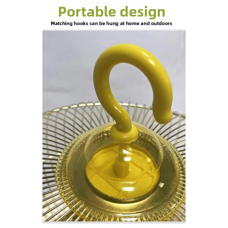 High-end Birdcage, Parrot Birdcage, Household and Villa Model, Convenient To Carry, Made of Metal Wire with an Attached Birdcage