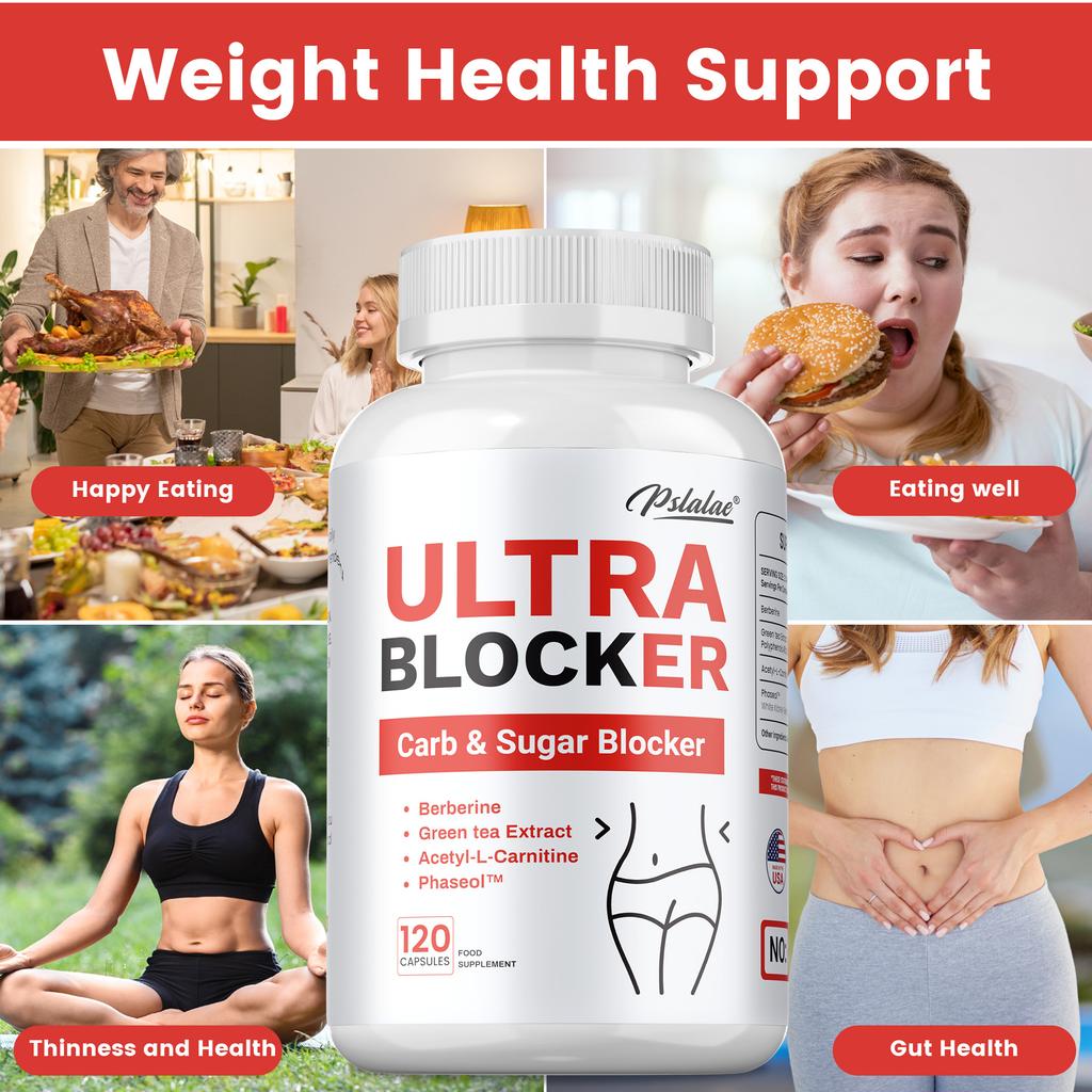 Contains a Blend of Berberine and White Kidney Bean Extract, Beneficial for Digestion and Gut Health, Suitable for Adults.