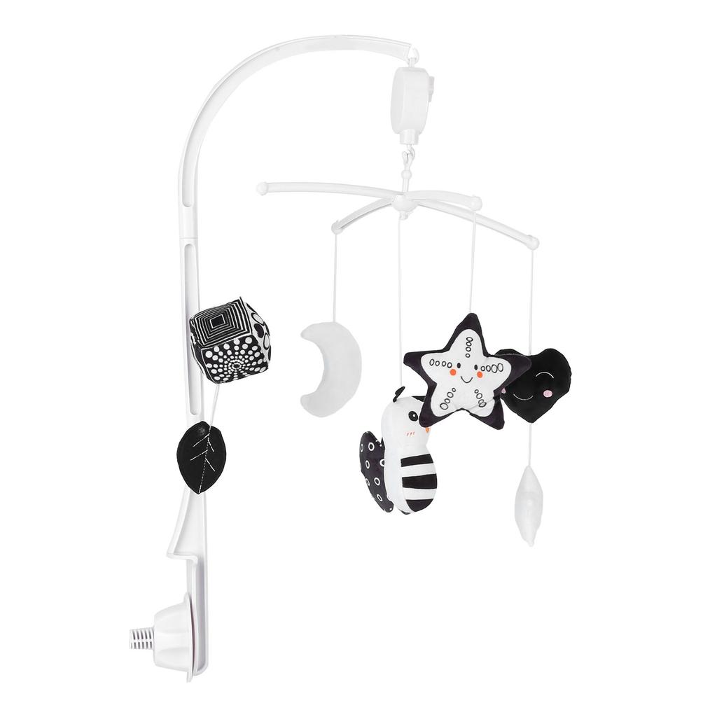 Baby Musical Crib Infant Crib Hanging Rotating Soother Rattles Toys for Toddlers