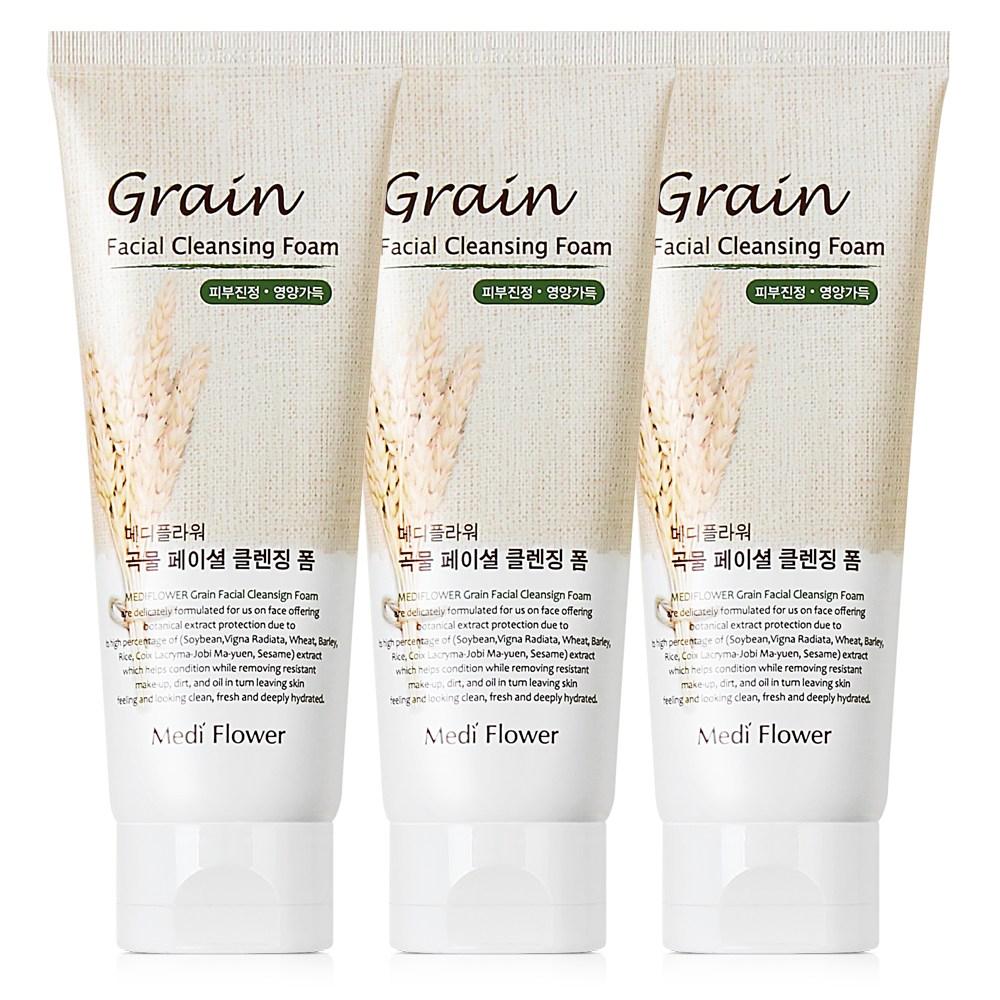 MEDI FLOWER Grain Facial Cleansing Foam 150ml