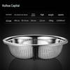 HUIHUADU 304 Stainless Steel Drain Basin & Rice Sieve