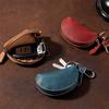 Crazy Horse Leather Car Key Pouch Genuine Leather Key Holder  for Secure Keys Storage