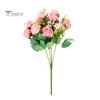 Artificial Rose 10 Forks Korean Style Exquisite Lifelike Easy Care Decorative Simulation Flower Bouquet