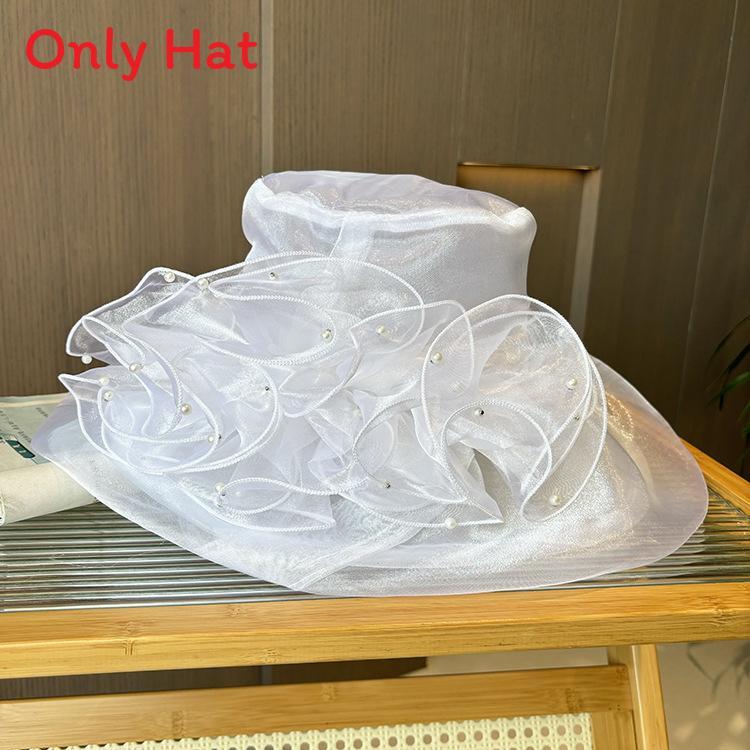 Summer Sun Hat For Women With Wide Brim And Mesh Fabric For Outdoor Sun Protection
