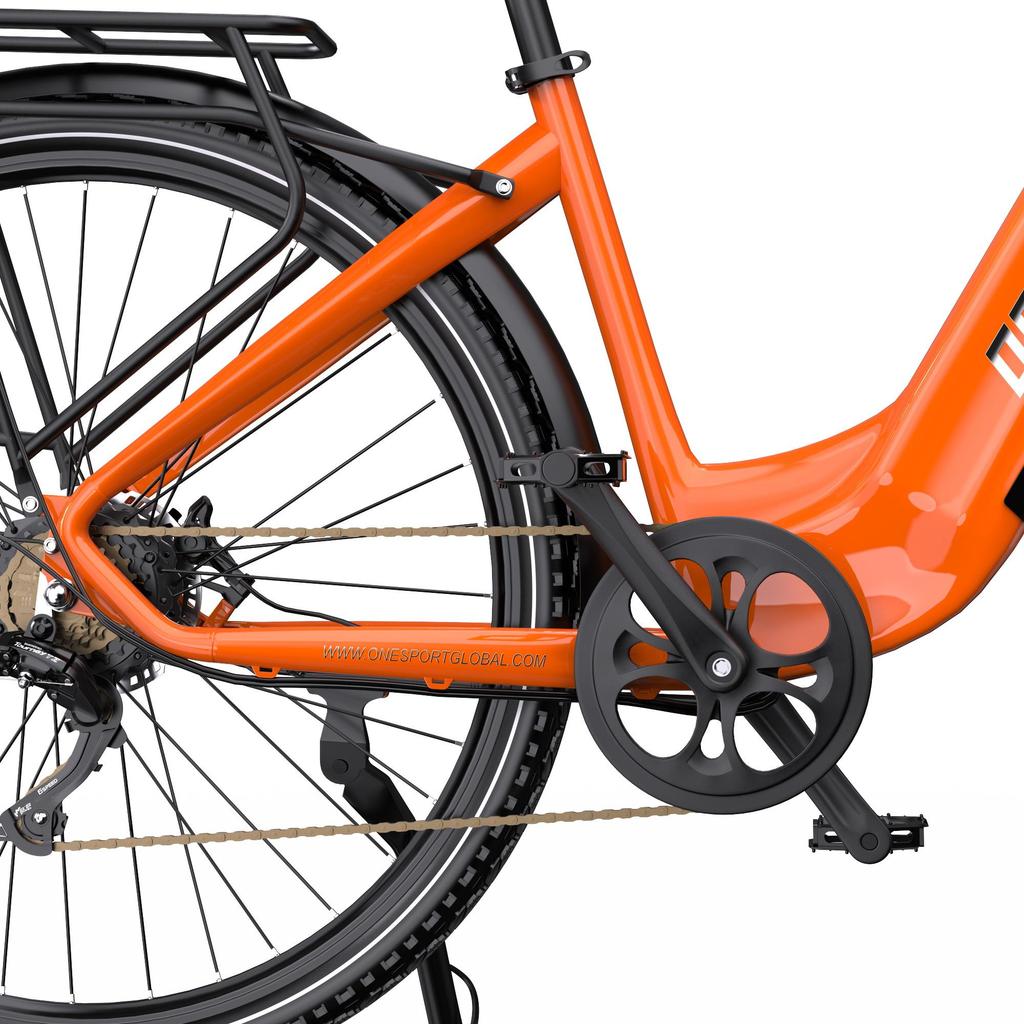 Onesport OT05 Pro Urban Commuting Electric Bicycle With Seat 250W 36V22.5Ah Battery Outdoor Riding E-Bike 28 Inch Tires Multi-Terrain Electric Bike