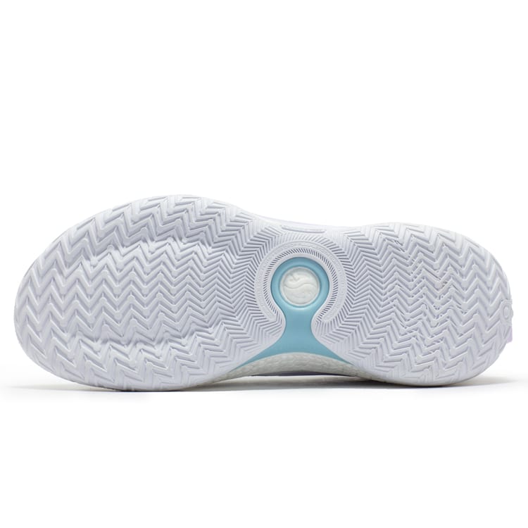 361 AG4 Aaron Gordon 4, Ice Blade Low Top Performance Basketball Shoes Men's White Blue 572341111-2