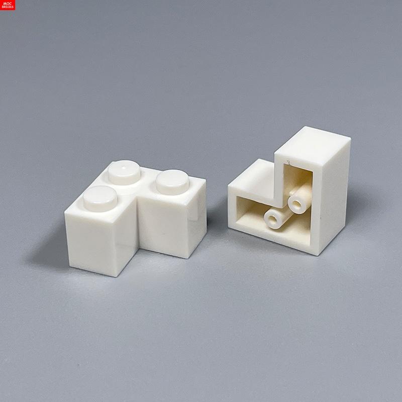 Non-Toxic 20Pcs Moc Bricks 2357 2X2 Corner High Base Assembled Building Block Accessories Accessories Kids Toys Gifts