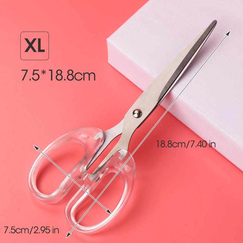 1 Pcs Metal Scissors Anti-Rust Anti-Stick for DIY Handcraft Office Stationery Paper Cutting Sewing Pruning ZS-16