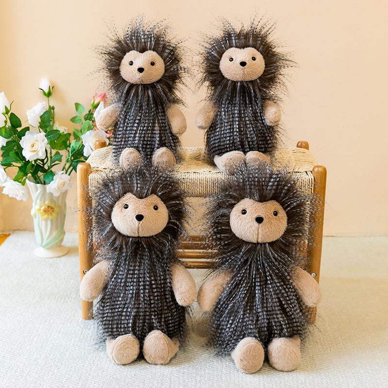 Cute Hedgehog Plush Toy With Pp Cotton Filling For Kids Room Decor And Gift Idea