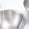 Mixing Bowl Easy to Clean Cooking Basins StainIess Steel Material Nesting Bowl