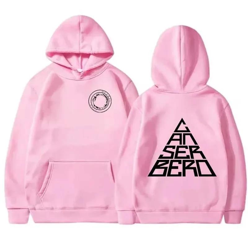 Canserbero Hoodies Men Long Sleeve Hooded Sweatshirts Cool Casual Streetwear Y2K Street Fashion Pullover Fleece Winter Hoodie