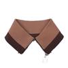 With Zipper Detachable False Collar Washable Rib False Collar Neck Scarf Shawl Wrap  Down Jacket