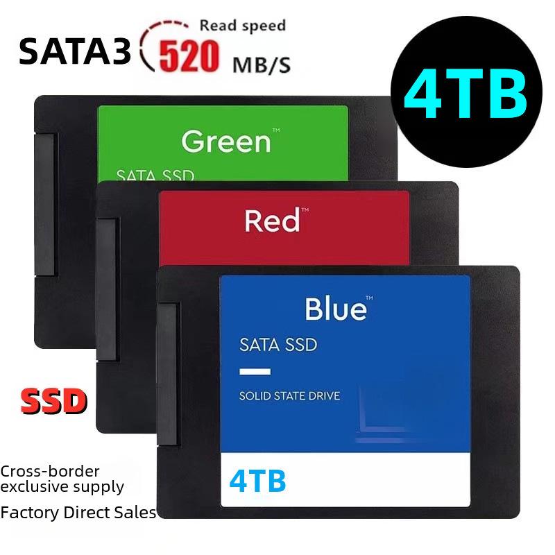 New 2.5" SATA3 SSD: 4TB/2TB High-Speed Solid-State Drive for Laptops