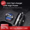 Hub Caps Car Quick Charger Type-C USB Port Cigarette Converter Plug For Alfa Romeo 156 159 147 4C 8C 166 Giulia Giulietta StelvNV6 