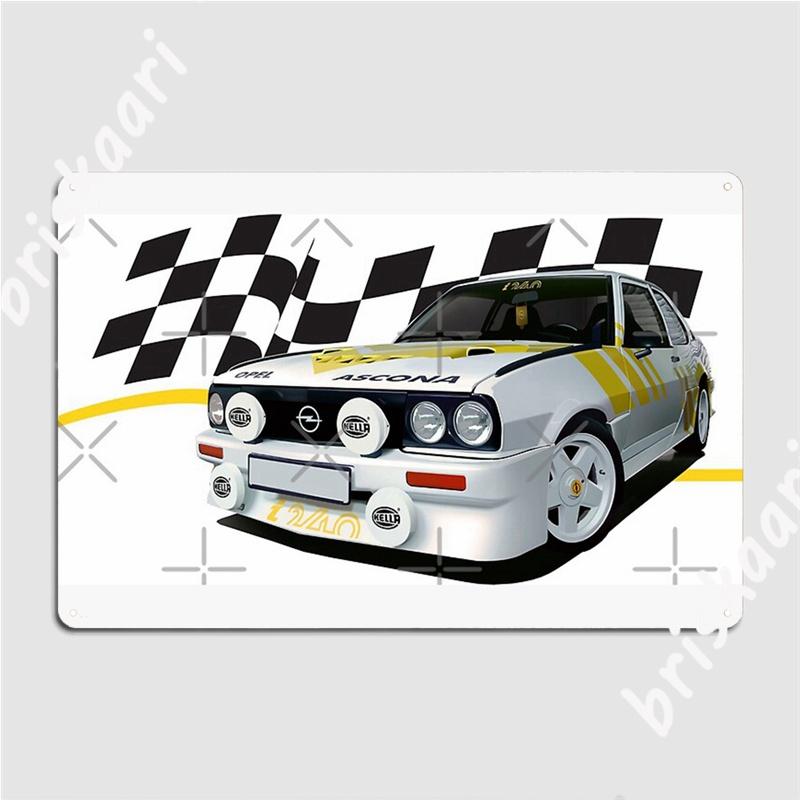 

Opel Ascona Motorsport Metal Signs Club Bar Club Party Customize Poster Tin sign Posters 20x30cm
