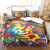 Fashion Super Zings Cute Cartoon Bedding Set Single Twin Full Queen King Size Bed Set Kids Bedroom Duvetcover Sets Bed Sheet Set