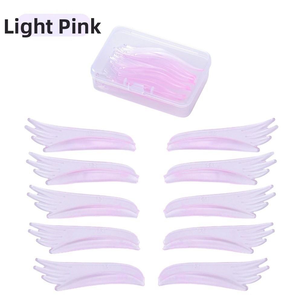 5 Paar Ultradünne Wing Perm Wimpernpads Wiederverwendbare Wimpernwelle Werkzeuge Für Lash Lift