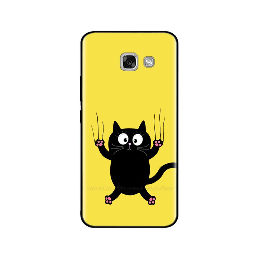 For Samsung Galaxy A3 2017 A320F Case Soft Tpu Black Silicone Cover For Samsung Galaxy A3 2016 A310F A3 2017 Case Cover Coque