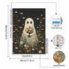 Halloween diamond painting kit cute ghost flower bouquet handmade diy painting home decoration painting