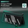 Luxury Fashion Comfortable Folding Coque Case For Samsung Galaxy Z Fold 3 5g Fold3 Fold2 Fold 2 With Glass Protector Film