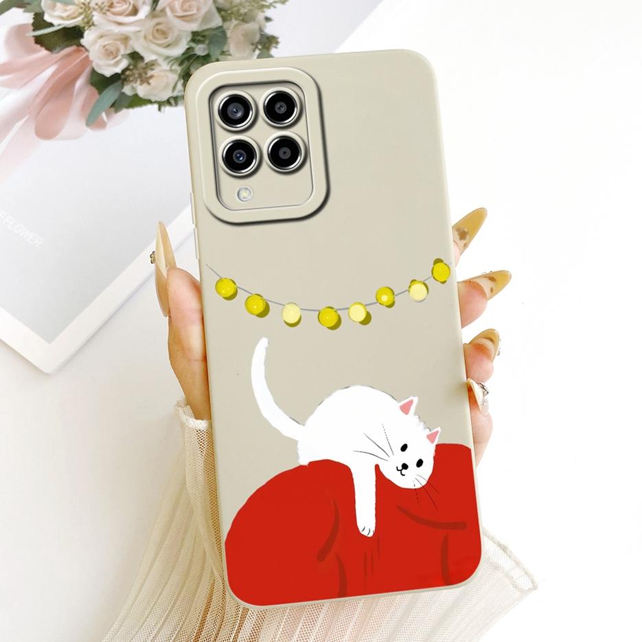 For Samsung Galaxy M33 5G Case SM-M336B Cute Rabbit Cartoon Cover Soft TPU Phone Cases For Samsung M33 M 53 Galaxy M53 5G Fundas