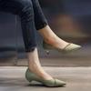 Fashion Low Heel Elegant Ladies Pumps Non Slip Pointed Toe Women's Shoes Popular With Discount Casual On Promotion Footwear Sale Chic
