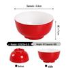 A8 Tempered Extra Thick Melamine Dual-Color Bowl