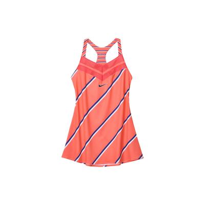 Logo Print Tennis Badminton Sports Dress Women Dresses Orange Red CI9227-644