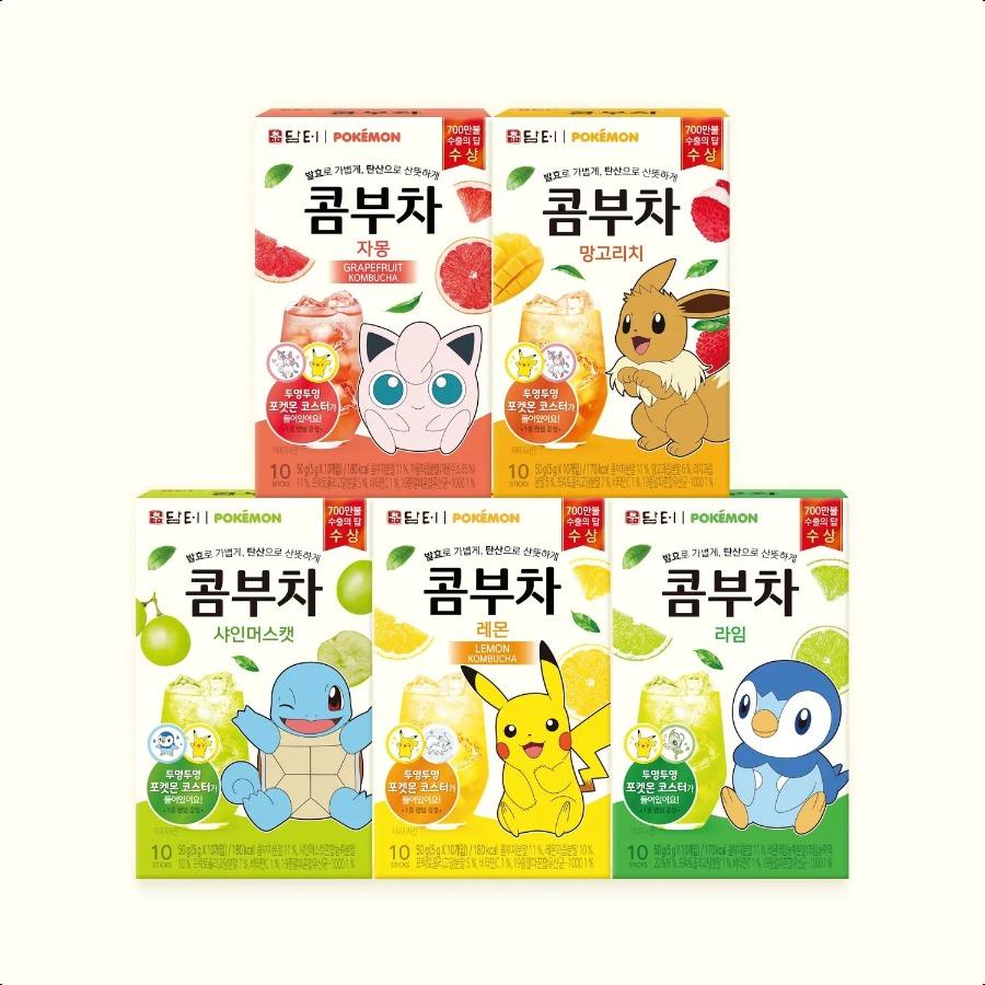 Damtuh Pokemon Kombucha 10T Pokemon Kombucha Lemon 10T