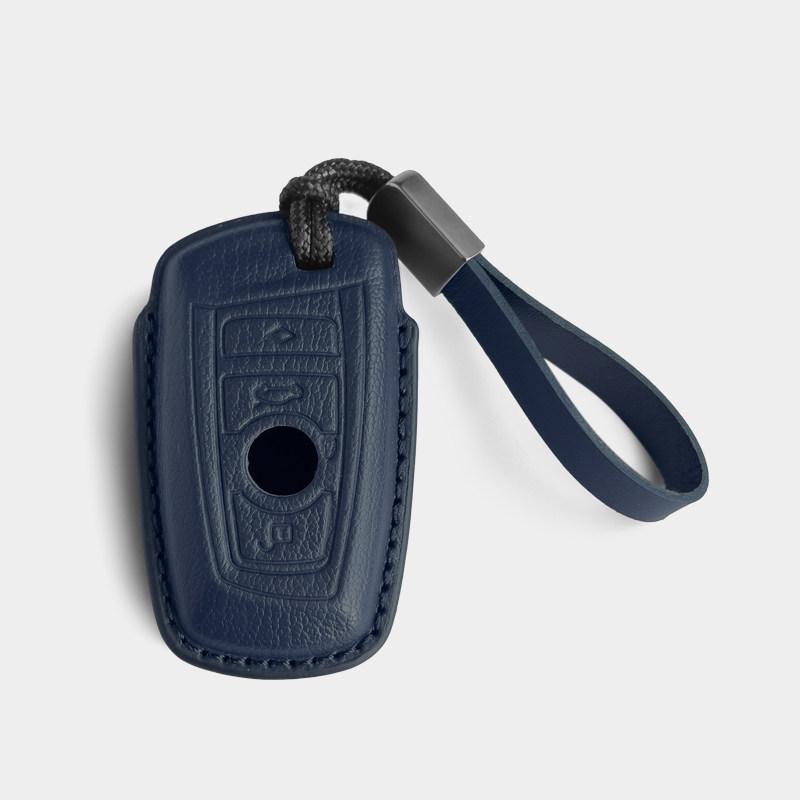 Originální kožené pouzdro na klíče pro starší modely BMW: Řada 3 GT, Řada 5, X1, X2, X3, X4, X5, X6