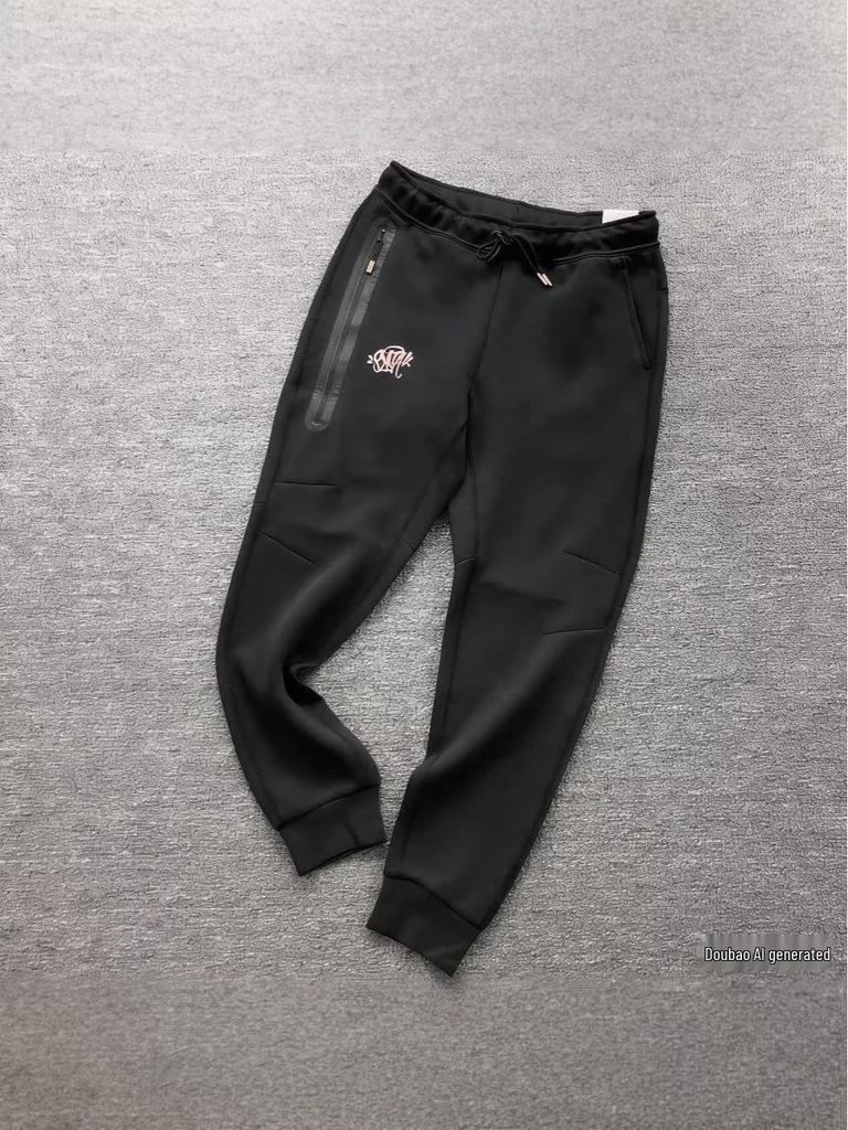 Cross26 New Style Knit Zipper Training Sweatpants