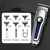 Hair Clipper Digital Display Electric Hair Clipper Professional Carving Oil Head Push Multifunctional Electric Clipper Rechargeable