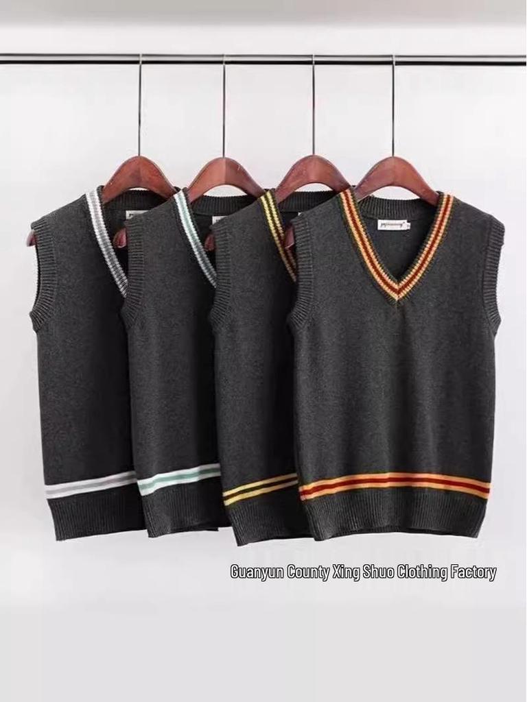 Unisex Harry Potter Magic Academy V-Neck Sleeveless Cosplay Sweater