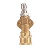 Connecting Pivoting Coupler for Pressure Washer Spray Nozzle Compatible with 1/4 Inch Quick Connect Fittings Up To 4500 PSI