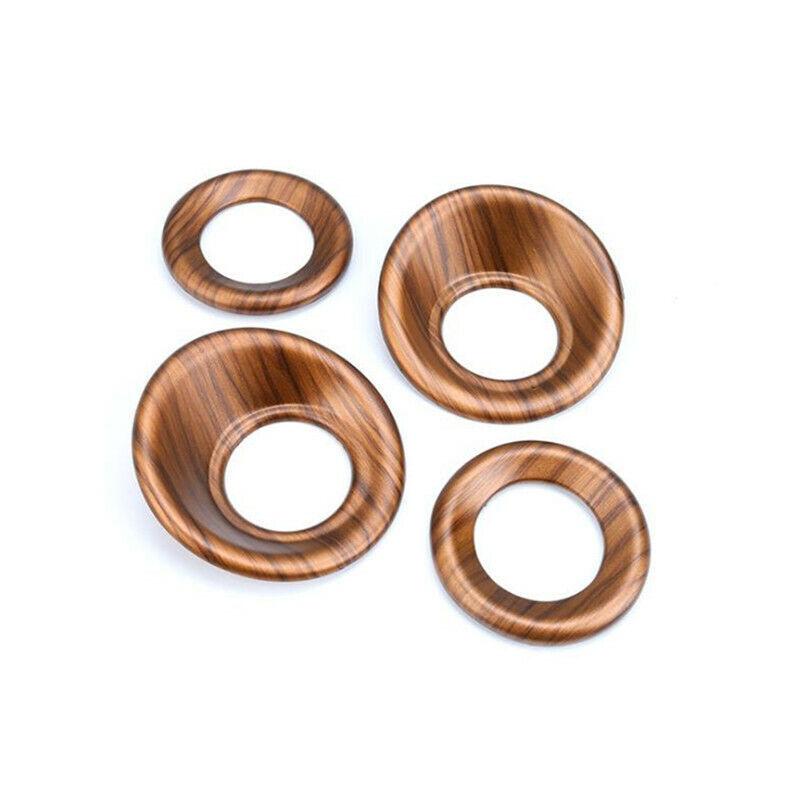 Peach Wood Grain Inner Door Speaker Cover Ring Trim For Honda CR-V CRV 2017-