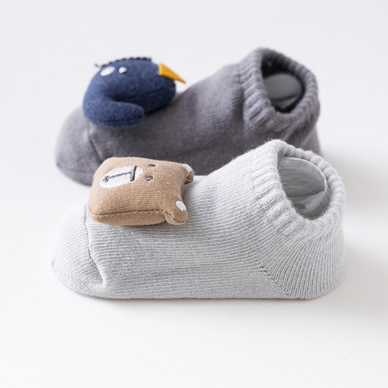Anti-slip Baby Floor Socks High Quality Cotton Toddler Short Sock Cute Animals Children Boat Sock Boy Girl Kids Cartoon Footwear