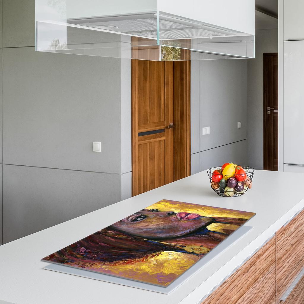 Glass Hob Protector 90x52 Woman