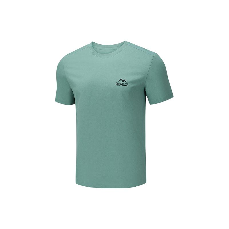 Skechers Round Neck Solid Color Pullover Breathable T-Shirt Men tops P226M121-01EM M